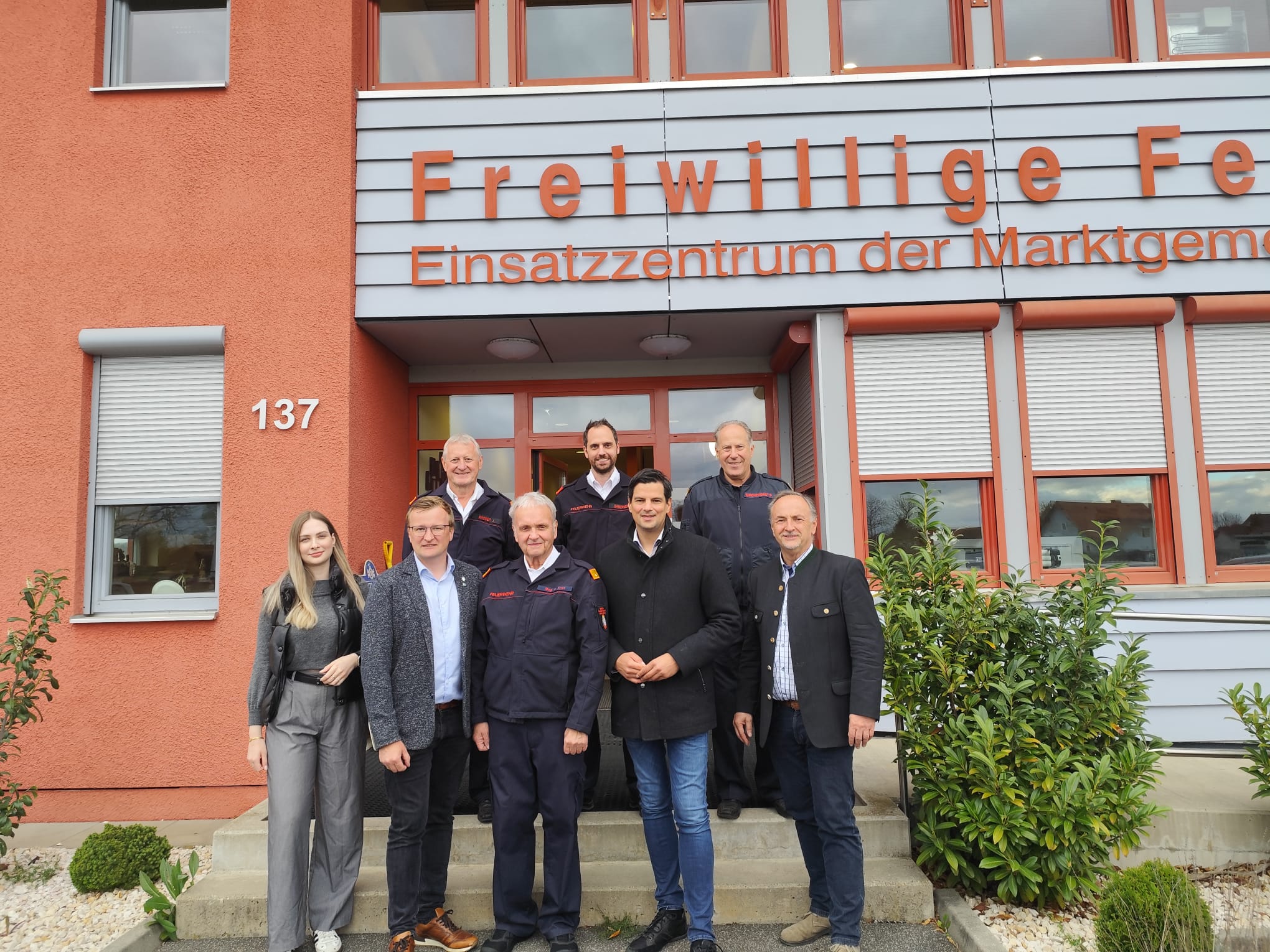 Besuch Frühjahr 2025 Landesrat Amesbauer FF Gössendorf 3