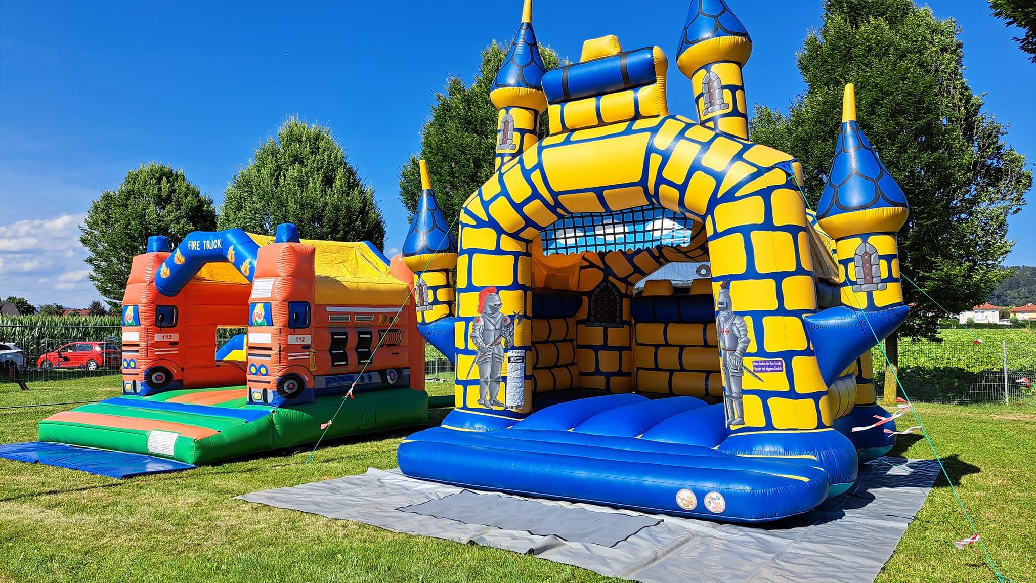 hüpfburgen strawanzen